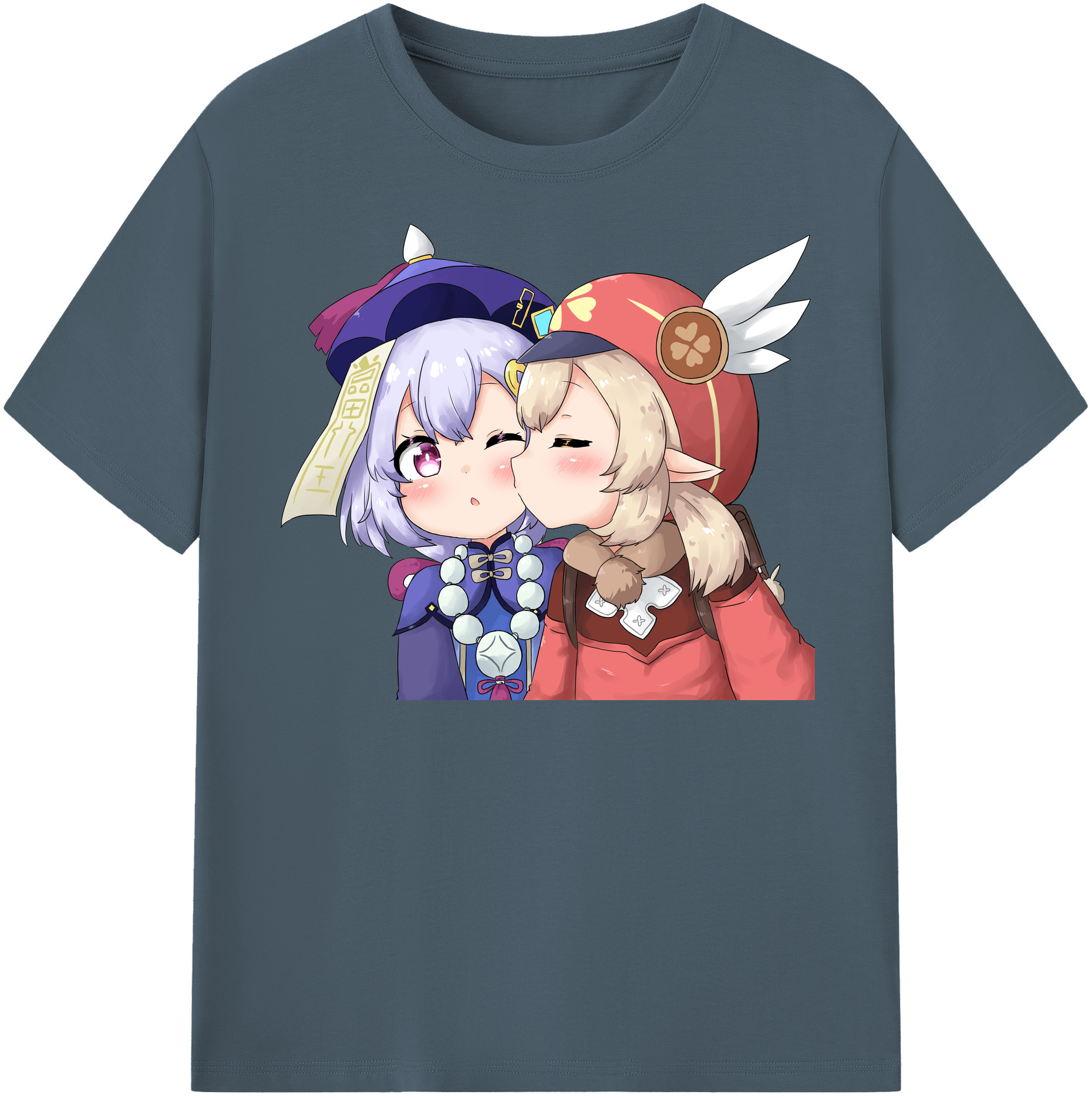 げんし神 七七 なな  genshin Nana 綿100％半袖Tシャツ（フロントプリント）